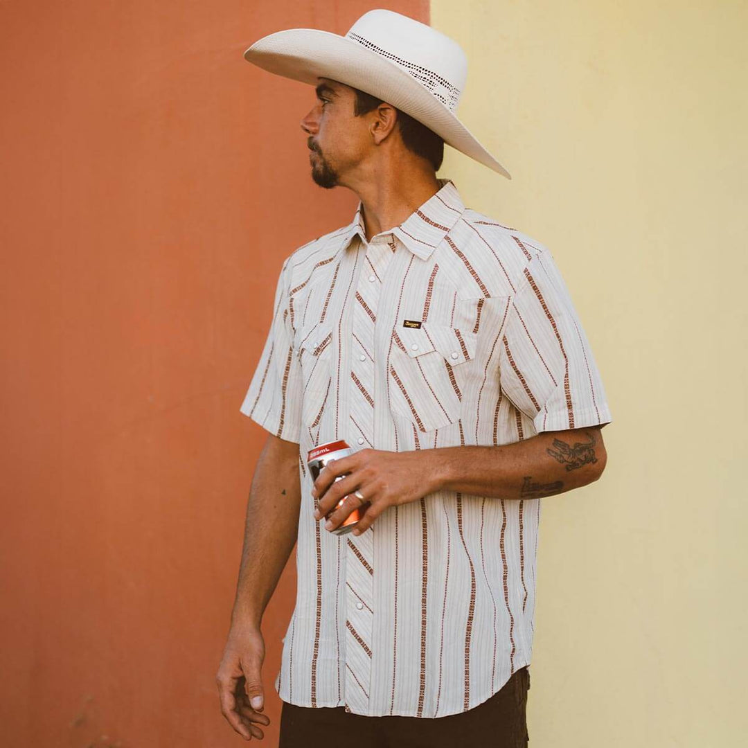 Seager Men's Sawtoof Short Sleeve Shirt - Azteca Tile - Sun Diego Boardshop