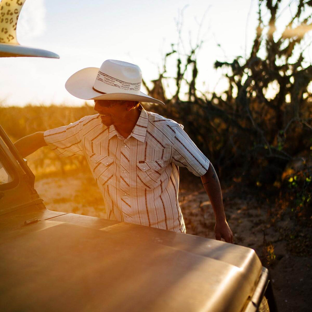 Seager Men's Sawtoof Short Sleeve Shirt - Azteca Tile - Sun Diego Boardshop