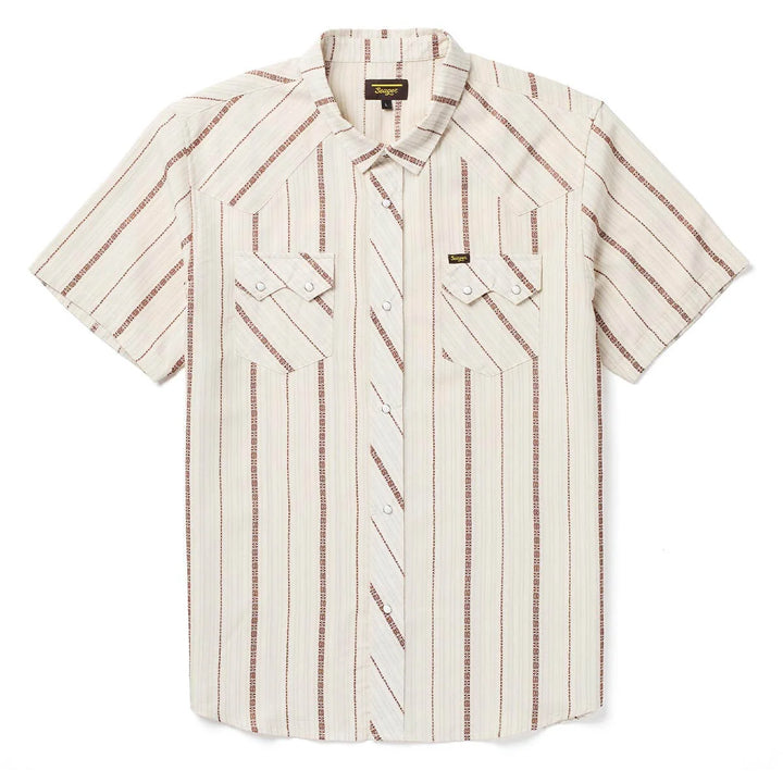 Seager Men's Sawtoof Short Sleeve Shirt - Azteca Tile - Sun Diego Boardshop