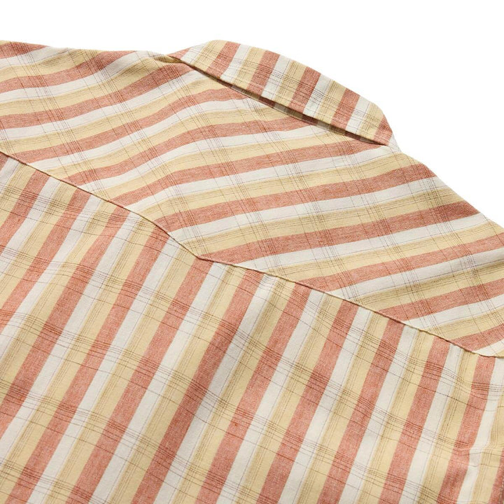 Seager Men's Sawtoof Short Sleeve Shirt - White Wash Plaid - Sun Diego Boardshop
