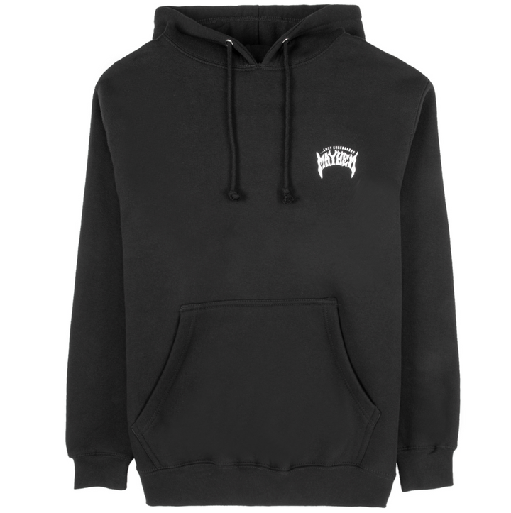 Lost ENTERPRISES MAYHEM DESIGNS HEAVY HOODIE - BLACK - Sun Diego Boardshop