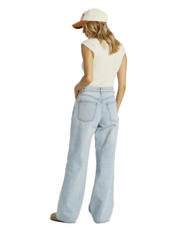 Billabong Aaliyah Baggy Jeans - ALDA BLUE - Sun Diego Boardshop