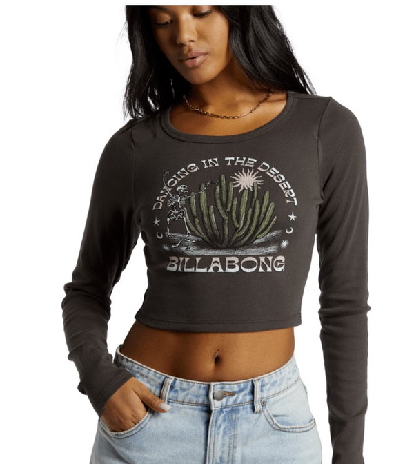 Billabong Dancing In The Wild T-shirt - OFF BLACK - Sun Diego Boardshop