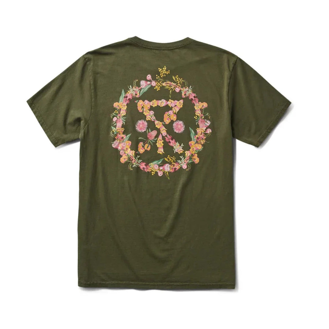 Roark Bush Bloom T-Shirt - Military - Sun Diego Boardshop