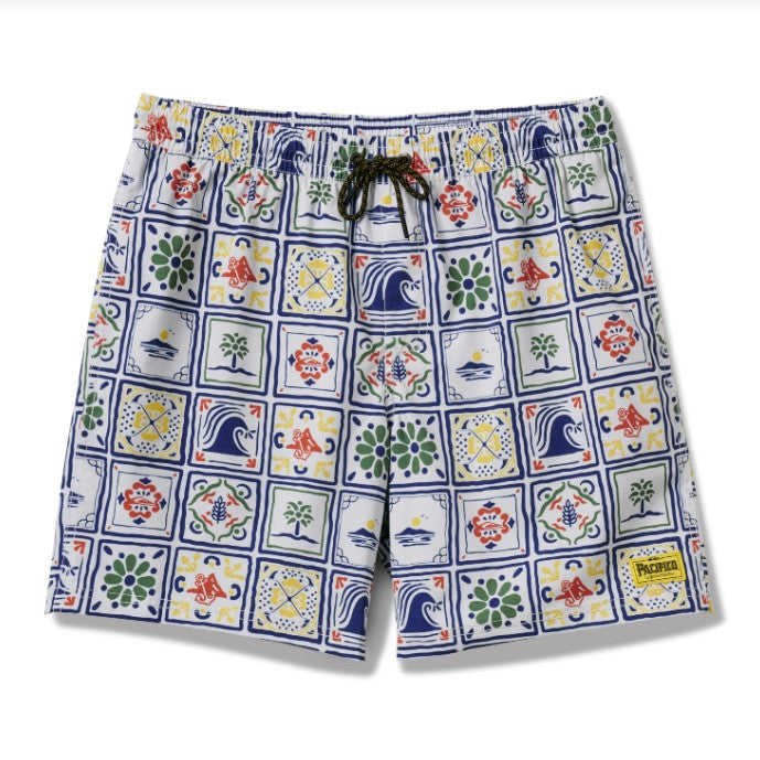 Quiksilver Pacifico Volley Short - White