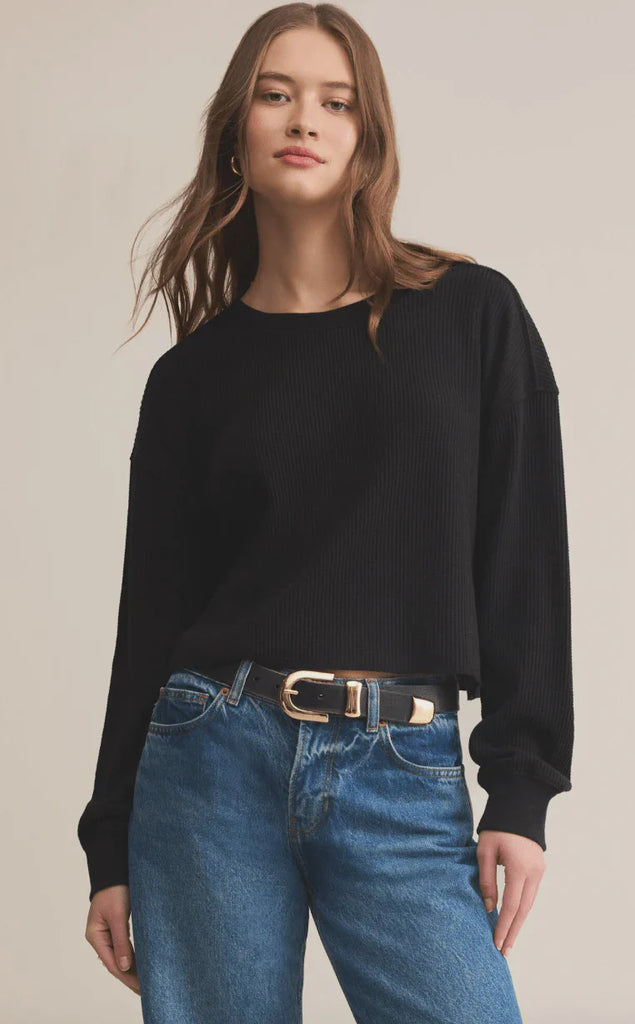 Z-Supply Angel Mini Thermal Top - Black – Sun Diego Boardshop