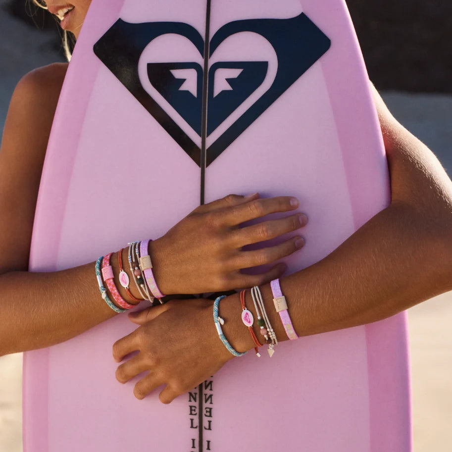 K-Lani Women's Roxy Pink Tropics Hair Tie Bracelets - Asst - Sun Diego Boardshop