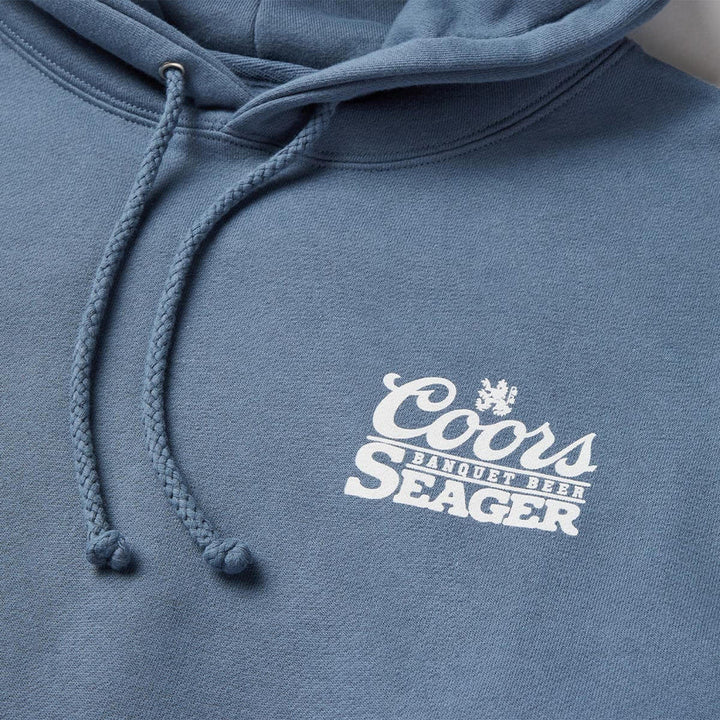 Seager Seager X Coors Banquet Bumper Hoodie - Blue - Sun Diego Boardshop
