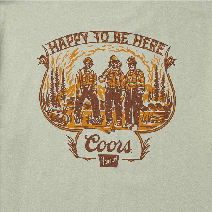 Seager Seager X Coors Banquet Hotshots Tee - Desert Green - Sun Diego Boardshop