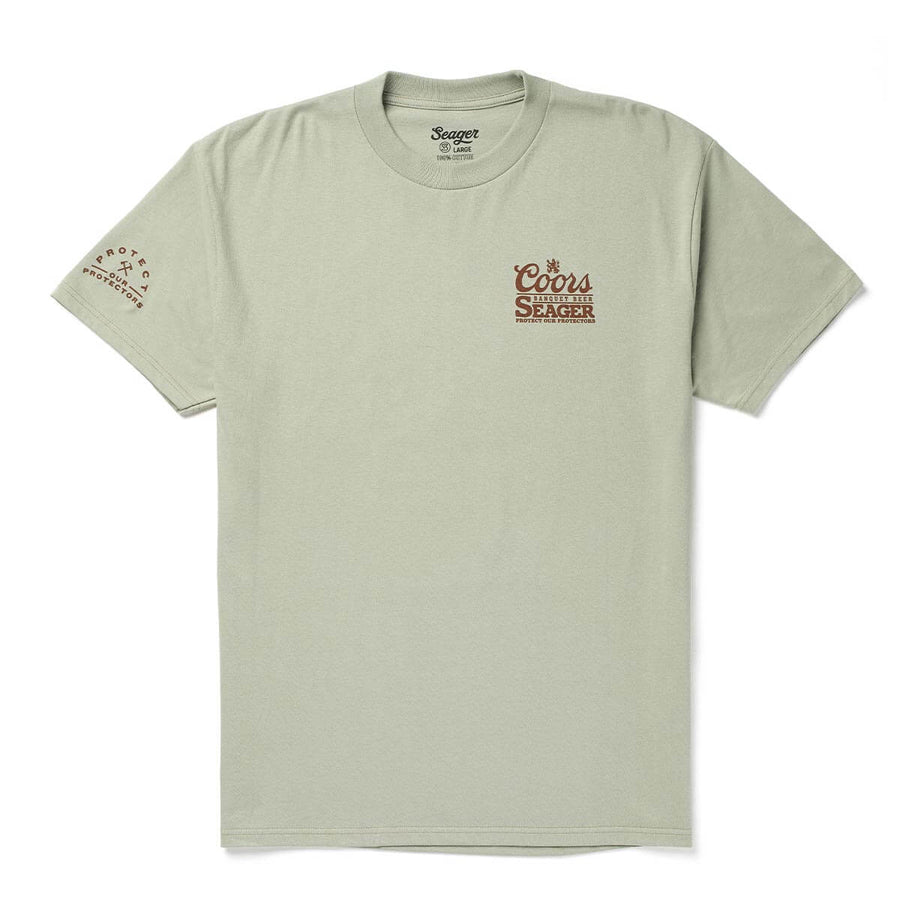 Seager Seager X Coors Banquet Hotshots Tee - Desert Green - Sun Diego Boardshop