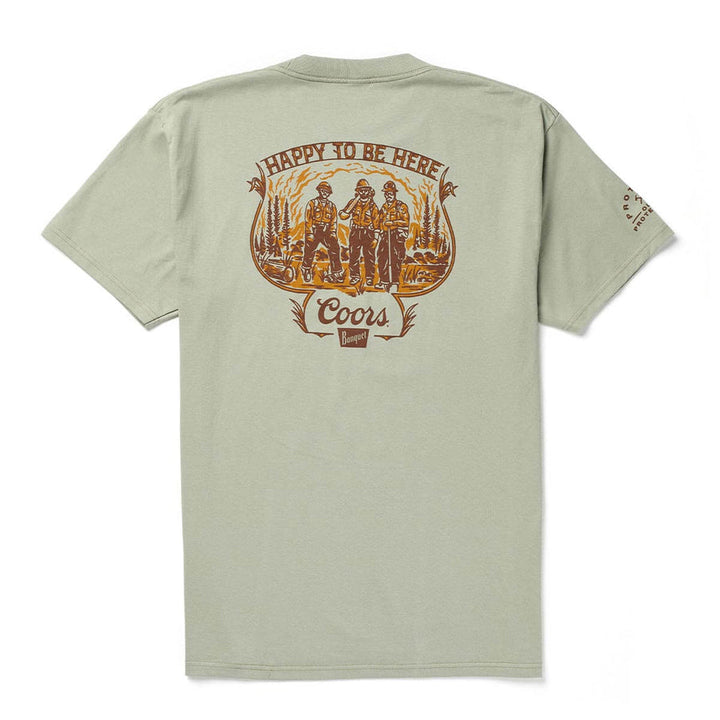 Seager Seager X Coors Banquet Hotshots Tee - Desert Green - Sun Diego Boardshop