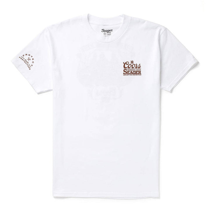 Seager Seager X Coors Banquet Hotshots Tee - White - Sun Diego Boardshop