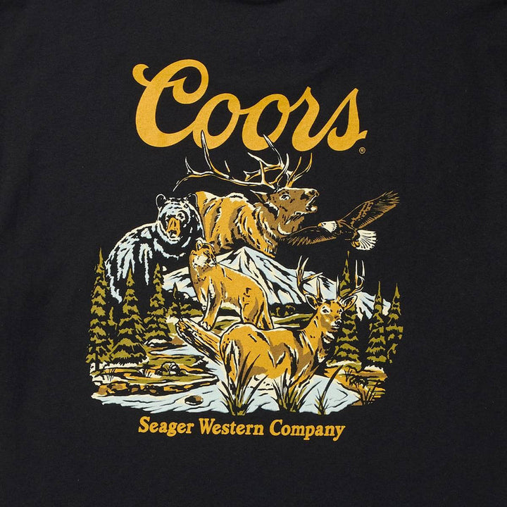Seager Seager X Coors Banquet Preserve Tee - Black - Sun Diego Boardshop