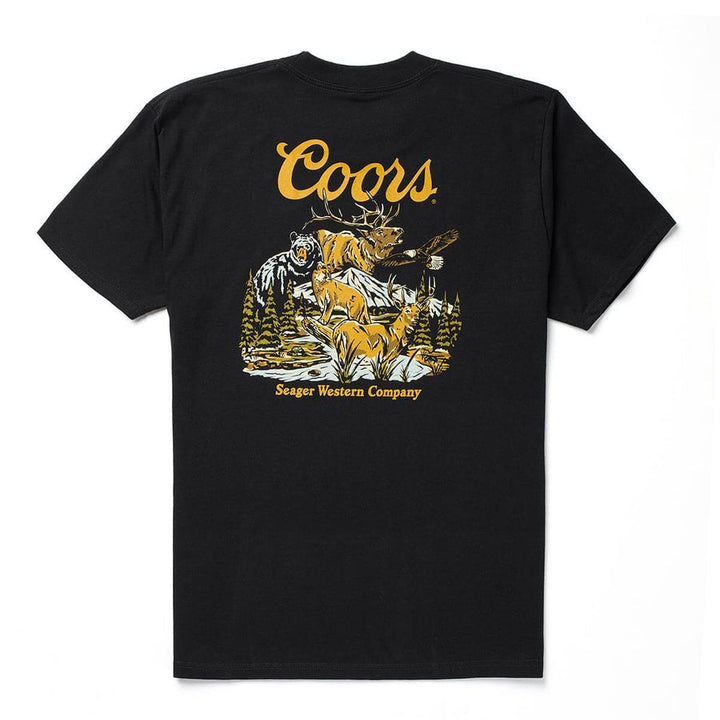 Seager Seager X Coors Banquet Preserve Tee - Black - Sun Diego Boardshop