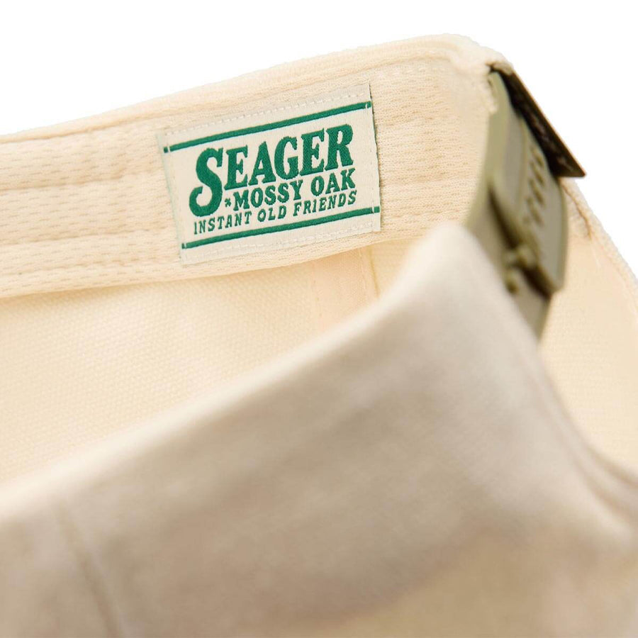 Seager X Mossy Oak Gone Huntin' Snapback - Cream/Camo