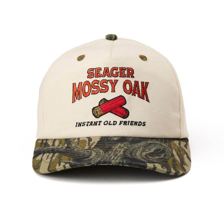 Seager X Mossy Oak Gone Huntin' Snapback - Cream/Camo
