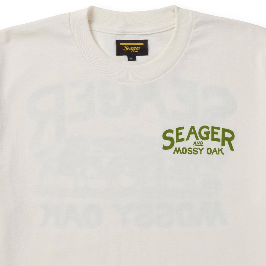 Seager X Mossy Oak Pack Out Tee - Vintage White