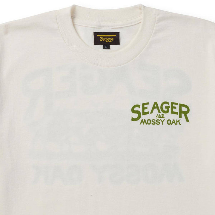 Seager X Mossy Oak Pack Out Tee - Vintage White