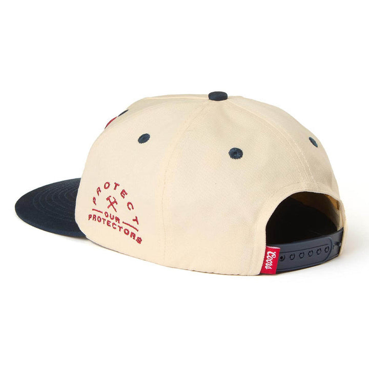 Seager Seager X Coors Banquet P.O.P Snapback - Cream/Navy
