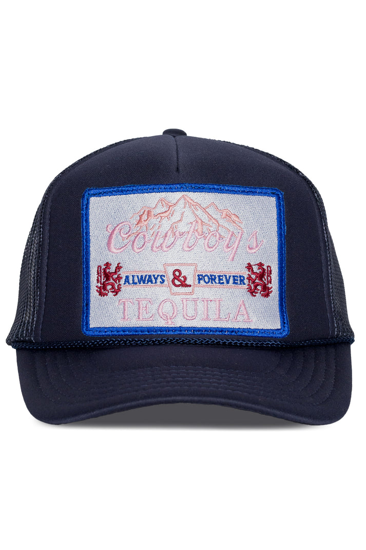 That Friday Feeling Cowboys & Tequila Trucker Hat - Navy - Sun Diego Boardshop