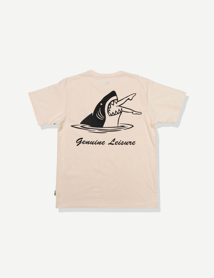Duvin Shark Attack Leisure Tee - Antique - Sun Diego Boardshop