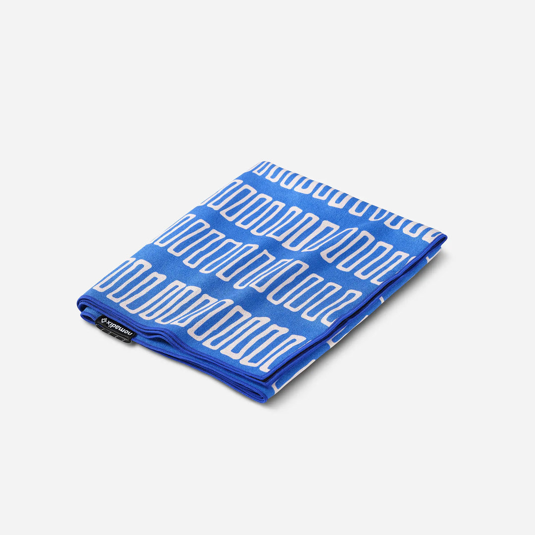 Nomadix Original Towel: Switchback Stellar Blue - Seafoam Green - Sun Diego Boardshop