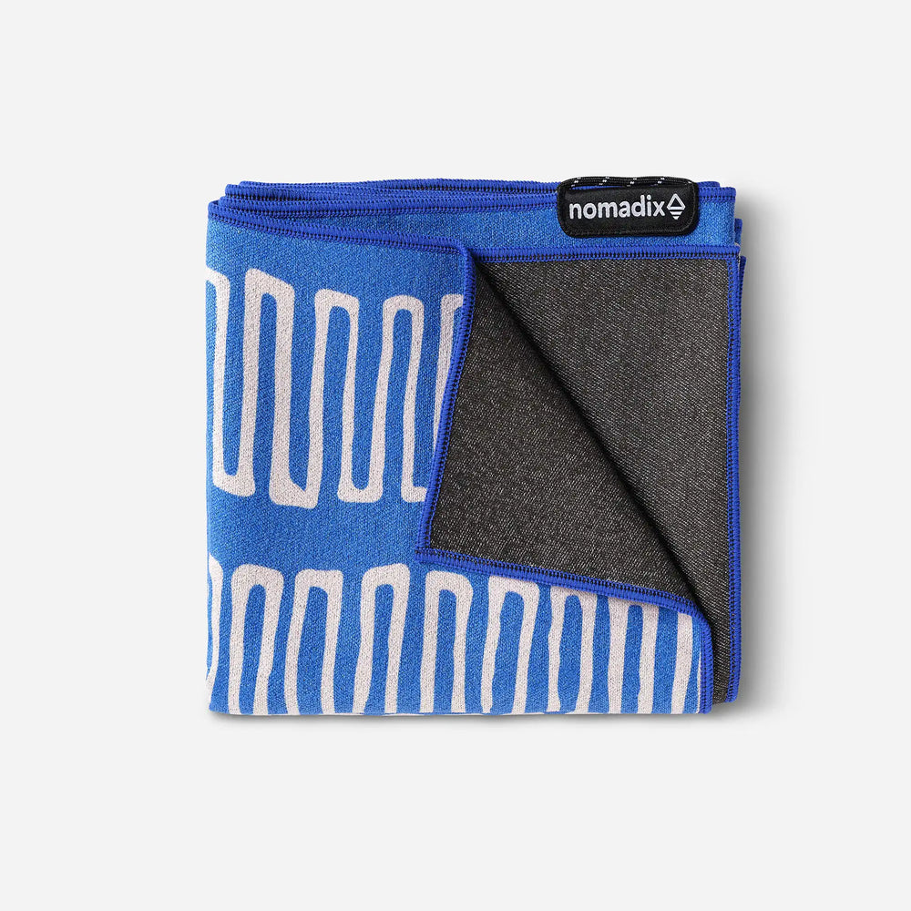Nomadix Original Towel: Switchback Stellar Blue - Seafoam Green - Sun Diego Boardshop