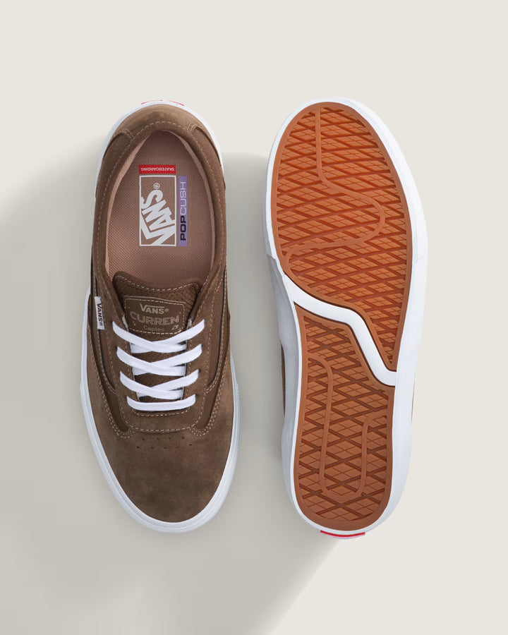 Vans Men's Skate Curren Caples Shoe - Vintage Cocoa - Sun Diego Boardshop