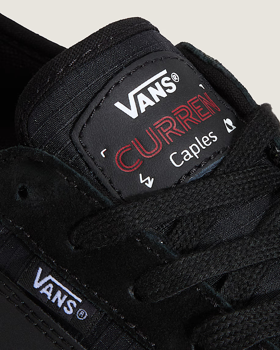 Vans Skate Curren Caples Shoe - Black Black