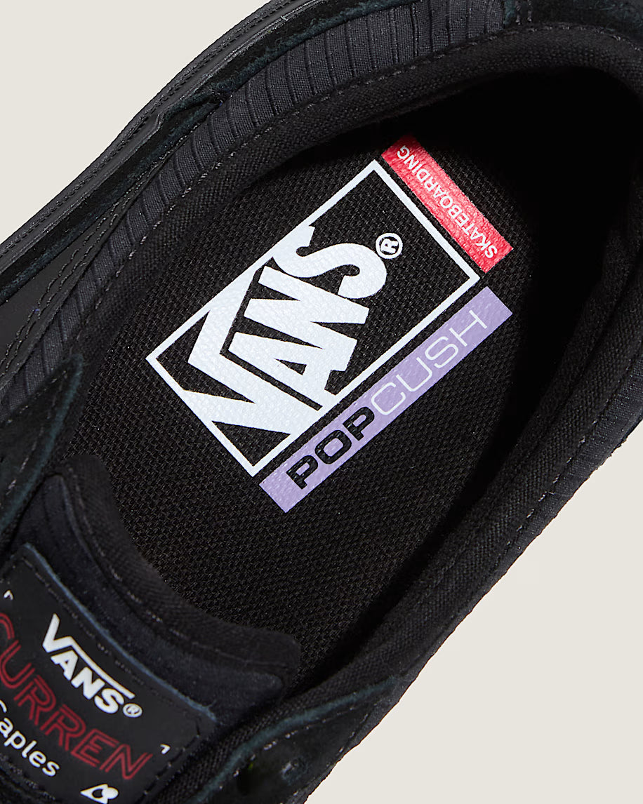 Vans Skate Curren Caples Shoe - Black Black