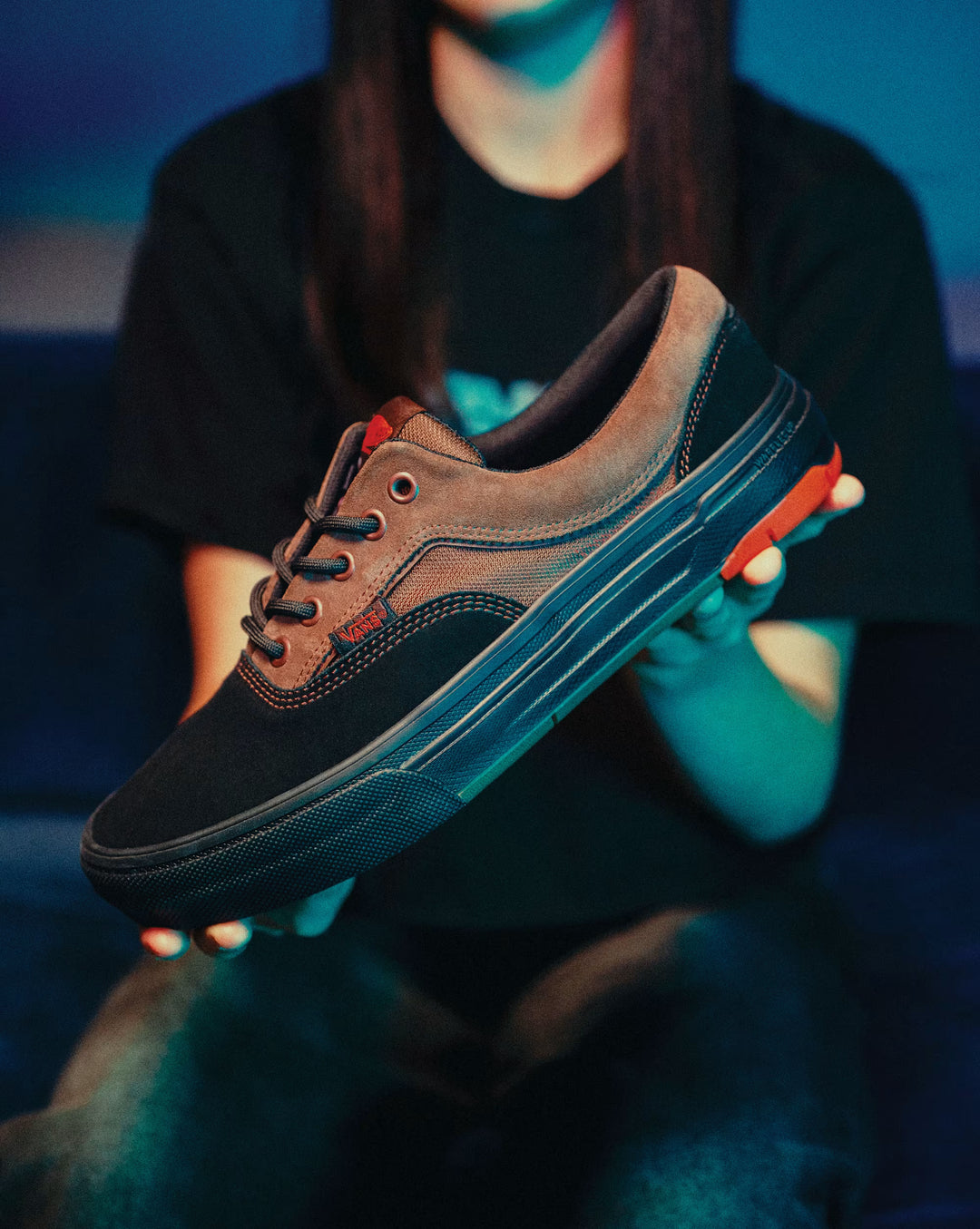 Vans Men's Skate Era Wafflecup Shoe - Black/Brown - Sun Diego Boardshop