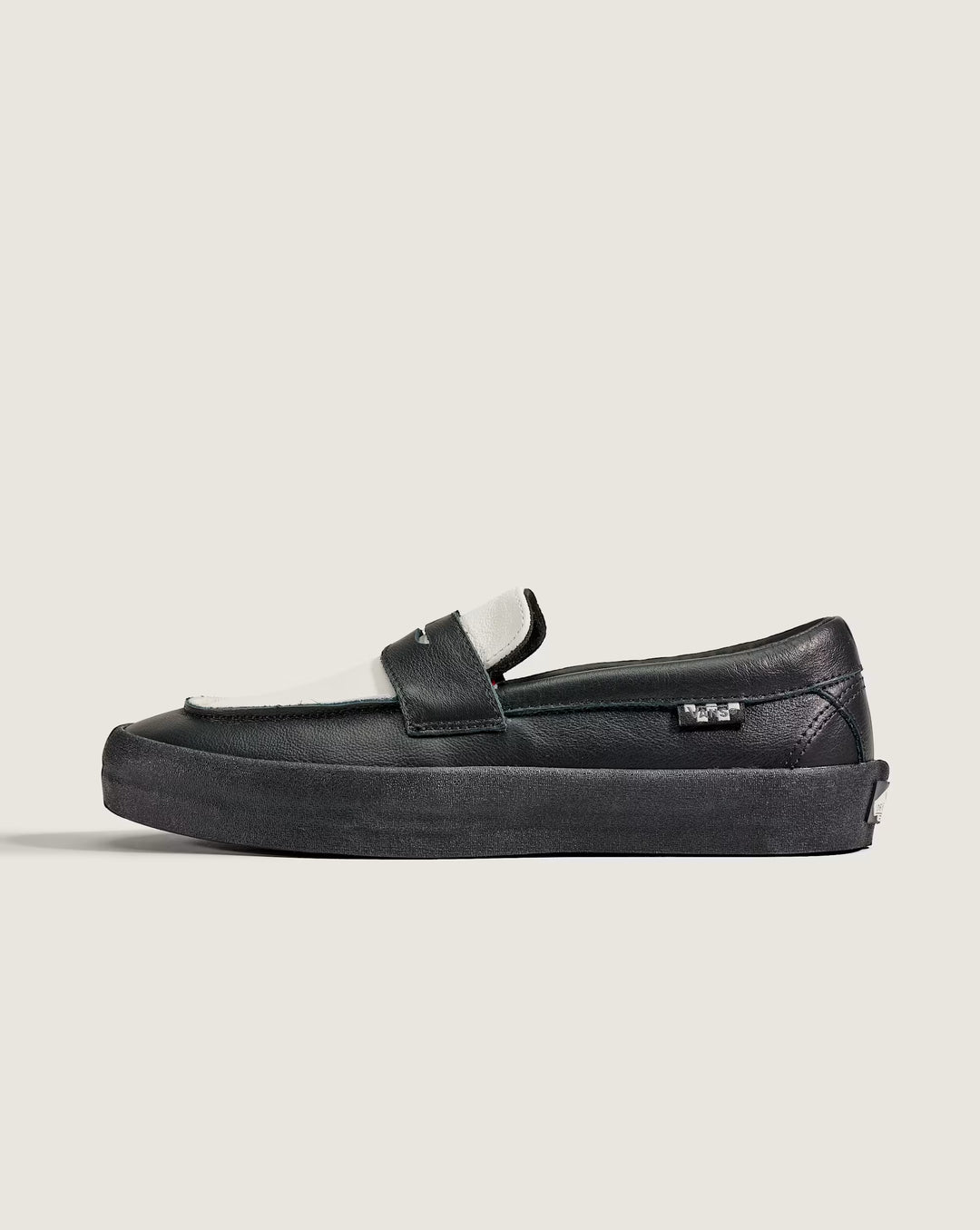 Vans Men's Skate Loafer Shoe - Black/White - Sun Diego Boardshop