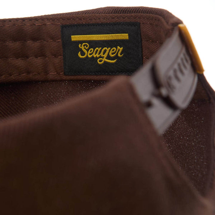Seager Sportsman Snapback - Brown - Sun Diego Boardshop