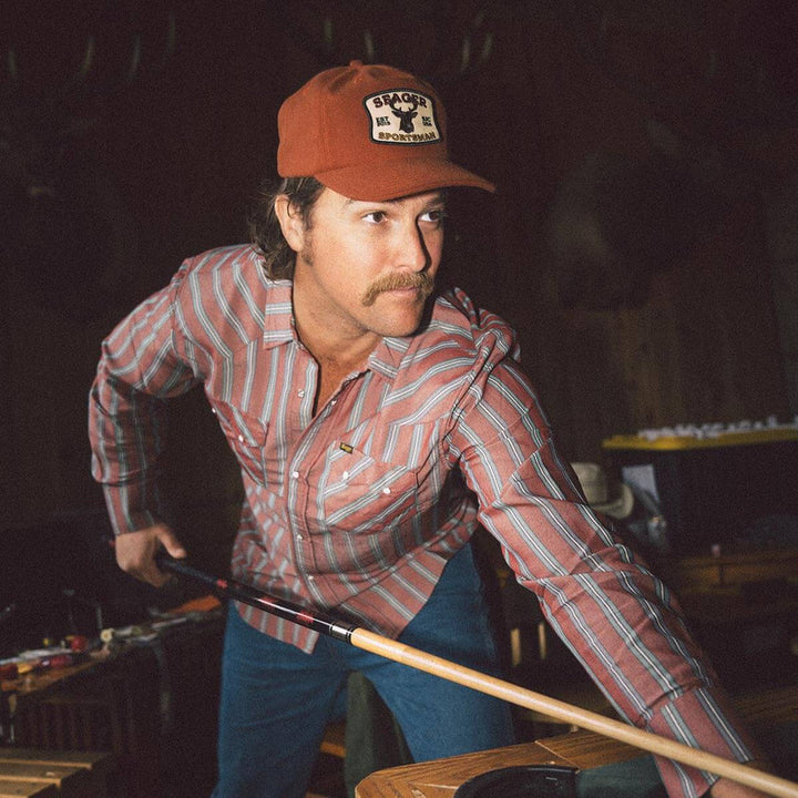 Seager Sportsman Snapback - Orange - Sun Diego Boardshop