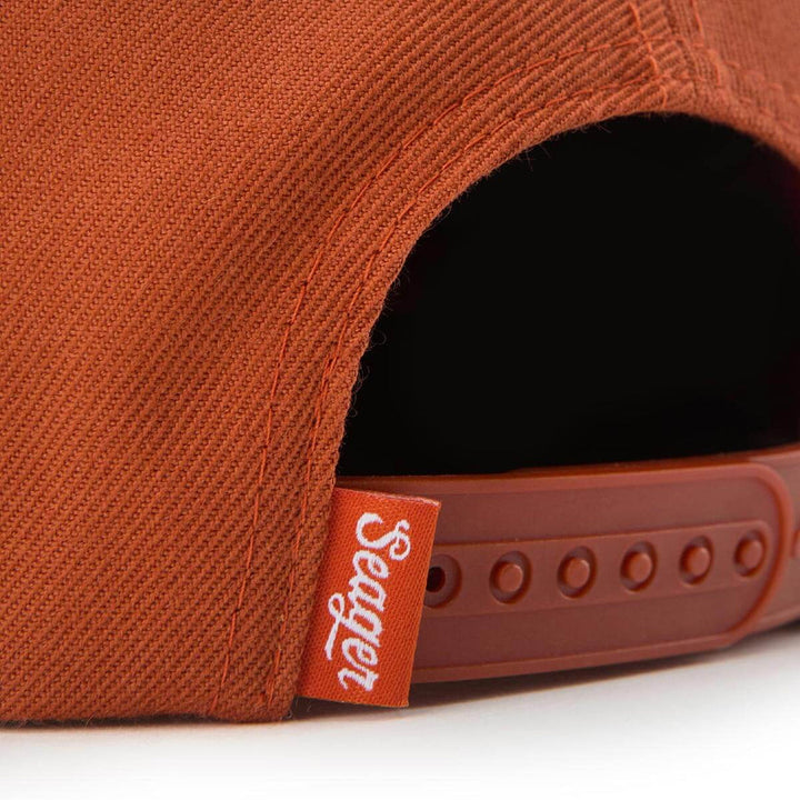 Seager Sportsman Snapback - Orange - Sun Diego Boardshop