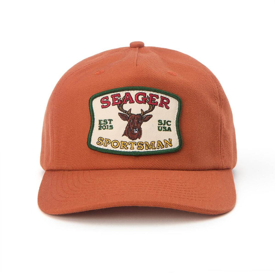 Seager Sportsman Snapback - Orange - Sun Diego Boardshop