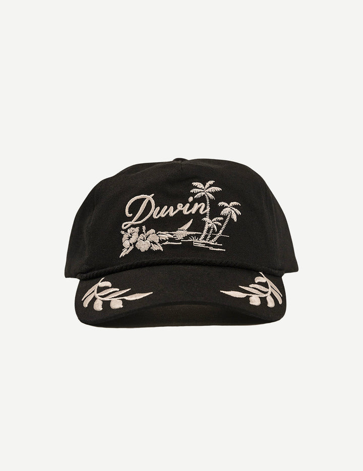 Duvin Trop Oasis Hat - Black - Sun Diego Boardshop