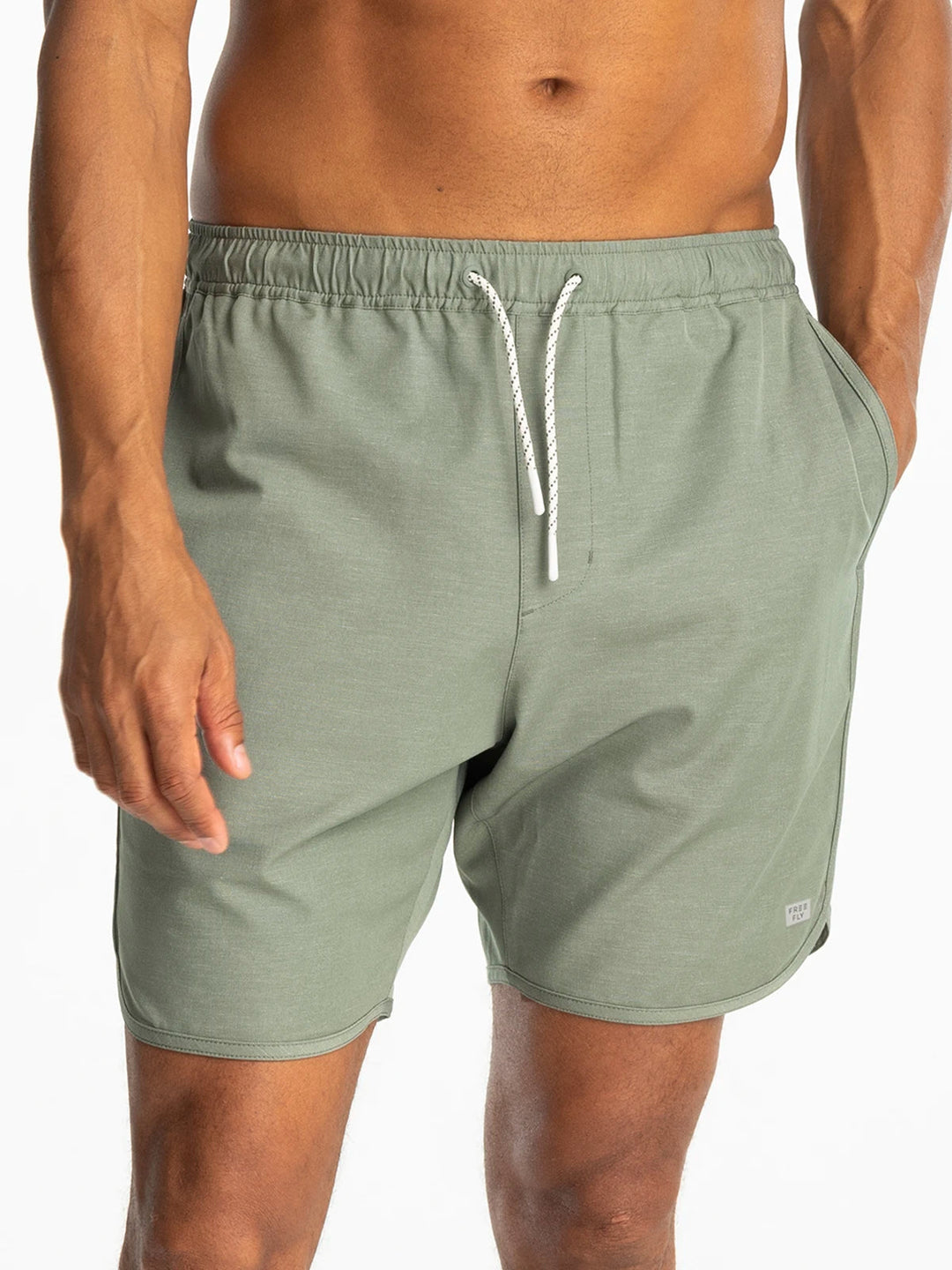 Free Fly Men'S Reverb Short - Agave Green - Sun Diego Boardshop