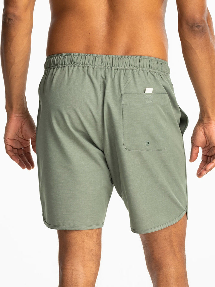 Free Fly Men'S Reverb Short - Agave Green - Sun Diego Boardshop