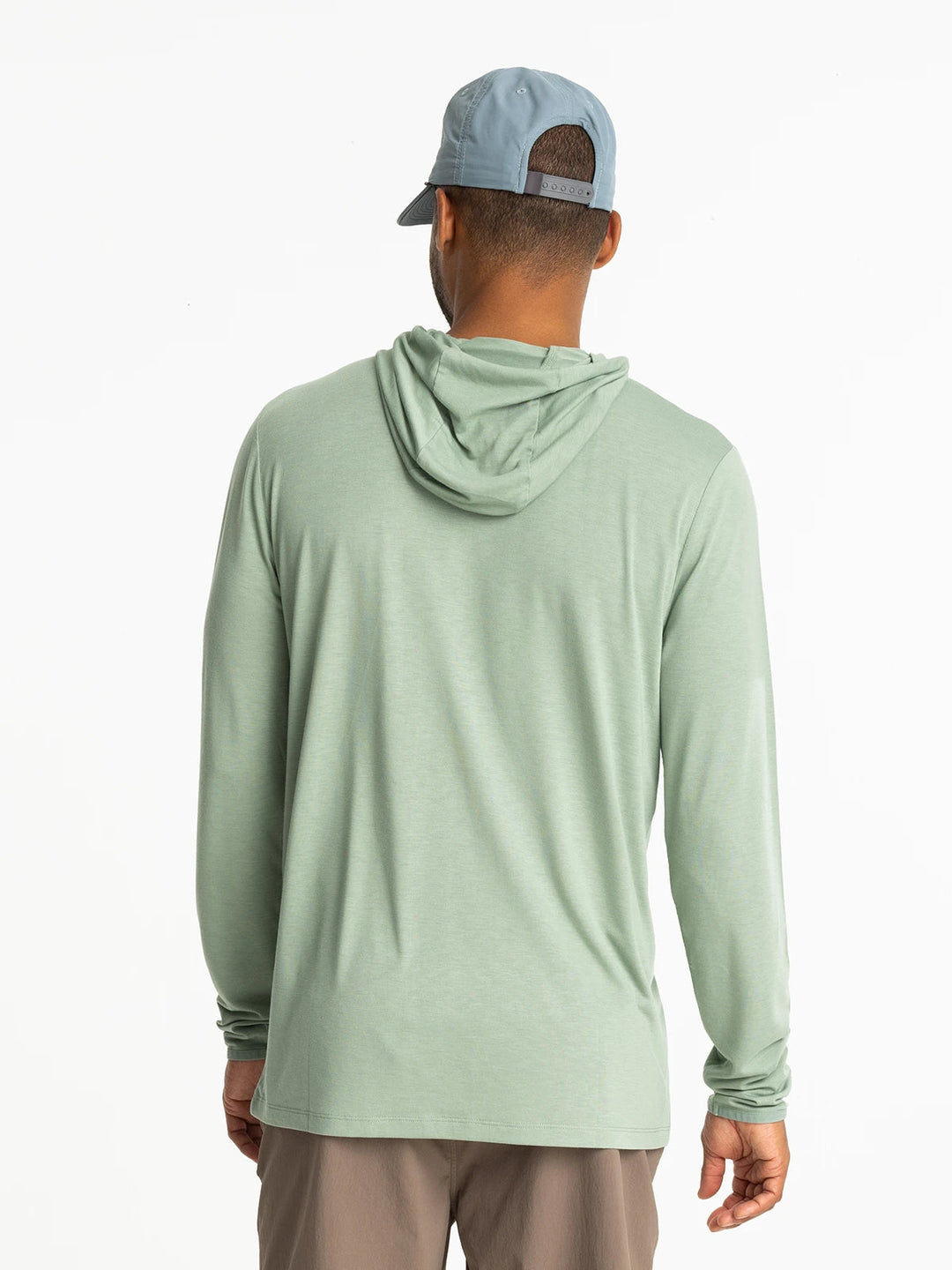 Free Fly Men'S Bamboo Lightweight Hoodie - Palm Green - Sun Diego Boardshop