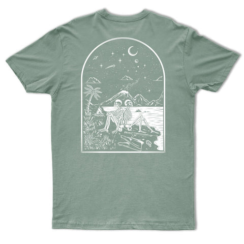 Cove Reflections Tee - Moss - Sun Diego Boardshop