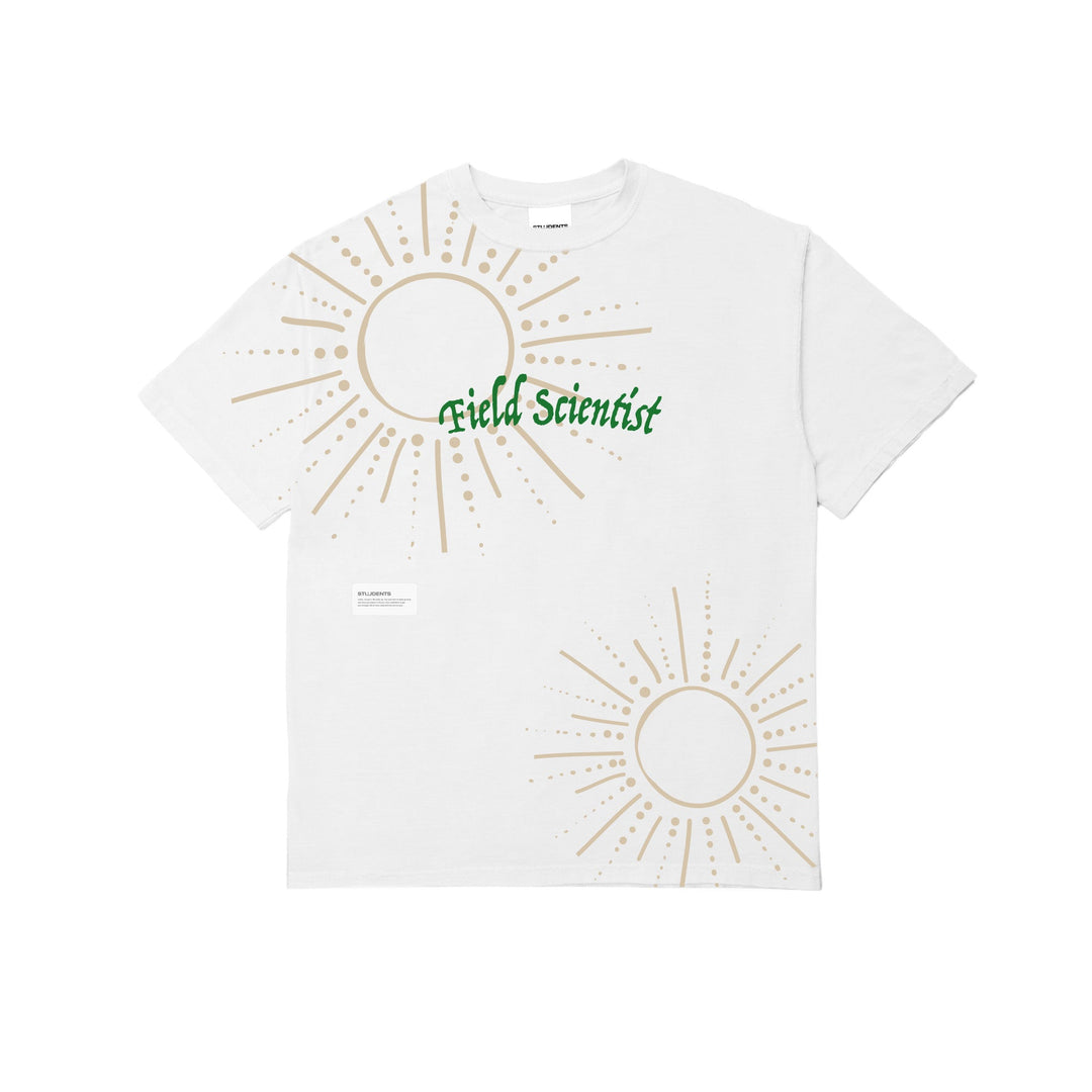 Students Golf Field Scientist S/S T-shirt - WHITE - Sun Diego Boardshop