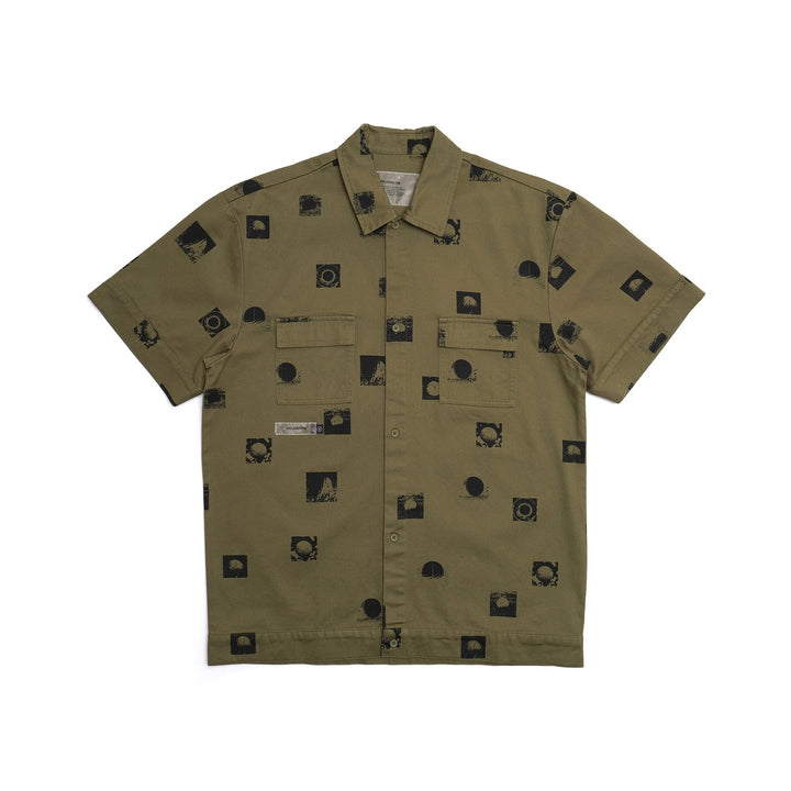 Students Golf Chester S/S Overshirt - OLIVE - Sun Diego Boardshop