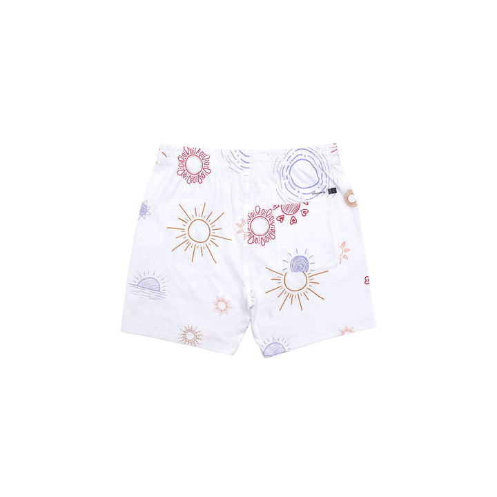 Students Golf Sunny French Terry Shorts - WHITE - Sun Diego Boardshop