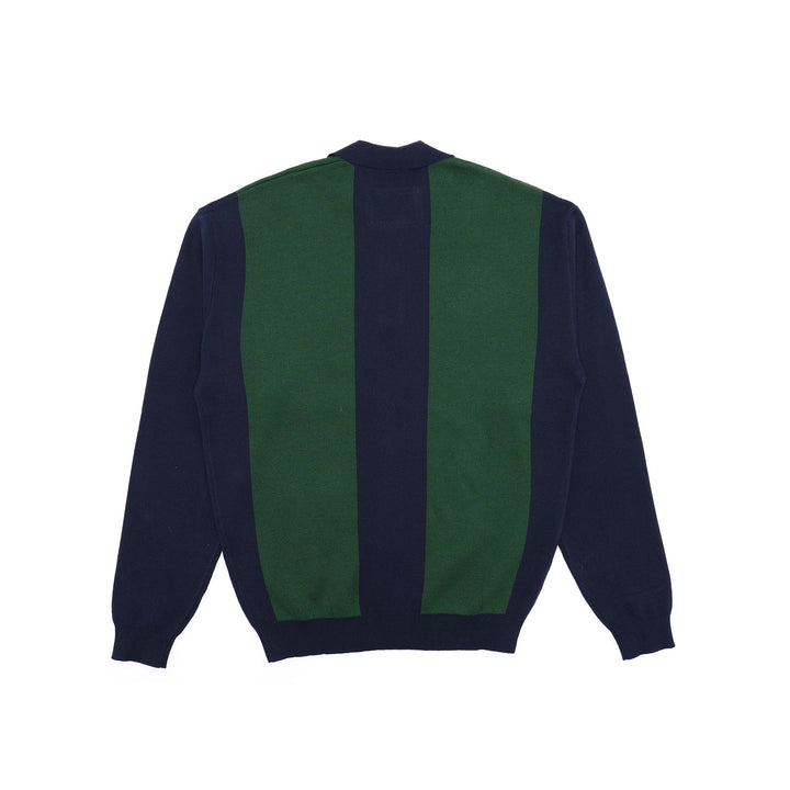 Students Golf Harrison L/S Polo Sweater - NAVY - Sun Diego Boardshop