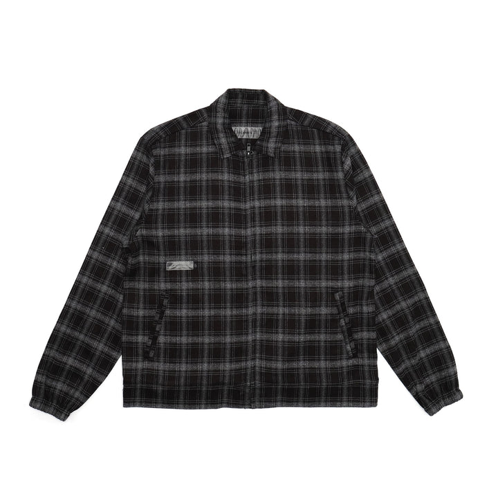 Students Golf Gonzales Wool Plaid Jacket - BLACK - Sun Diego Boardshop