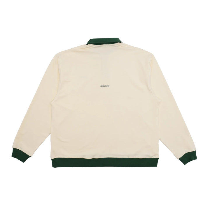 Students Golf Archibald LS Polo - CREAM - Sun Diego Boardshop