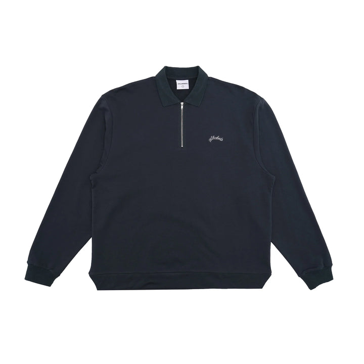 Students Golf Cillian LS Polo - NAVY - Sun Diego Boardshop