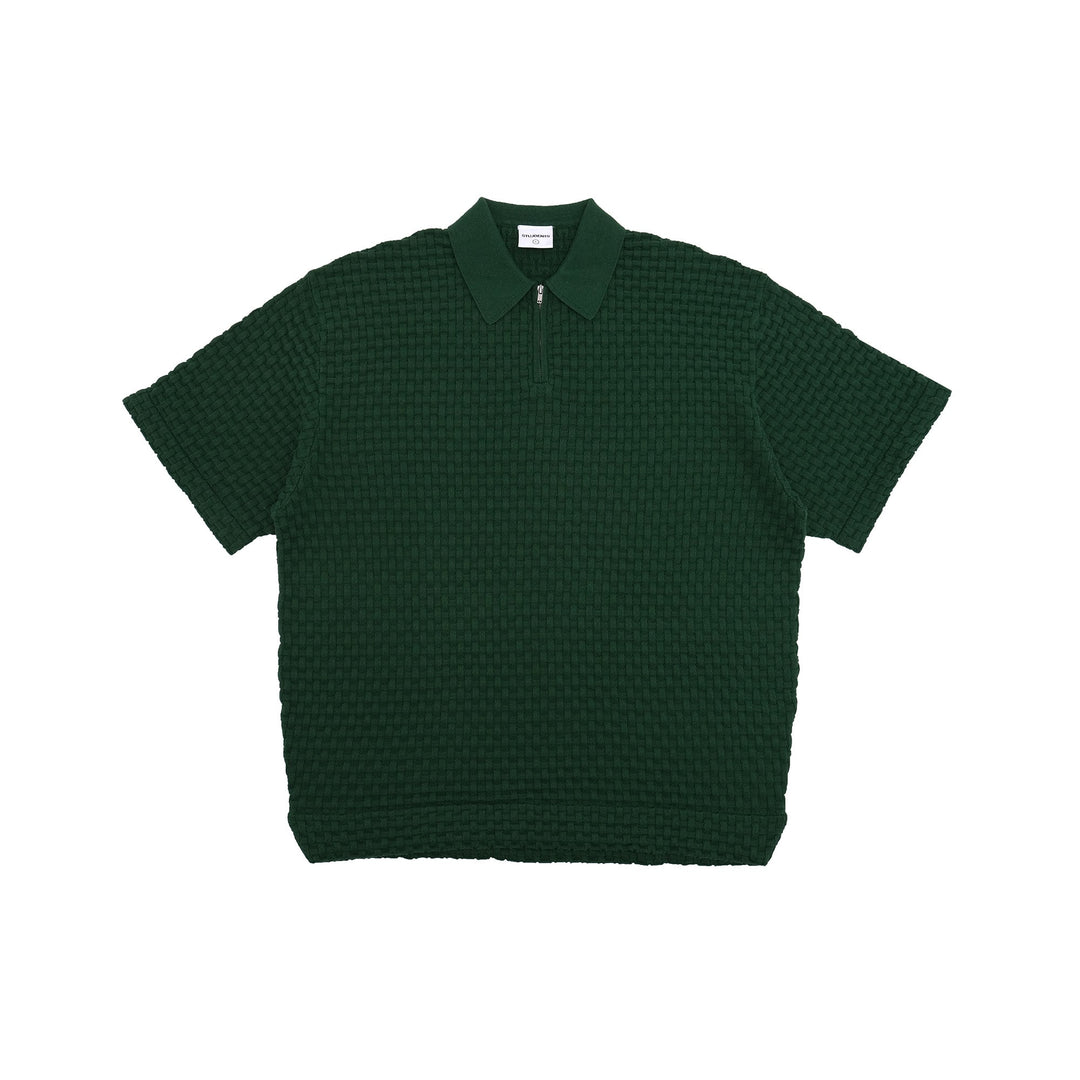 Students Golf Theos S/S Polo Sweater - GREEN - Sun Diego Boardshop