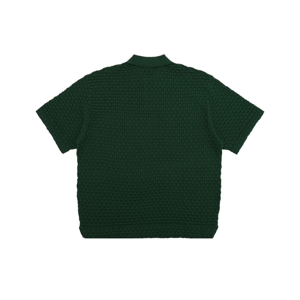 Students Golf Theos S/S Polo Sweater - GREEN - Sun Diego Boardshop